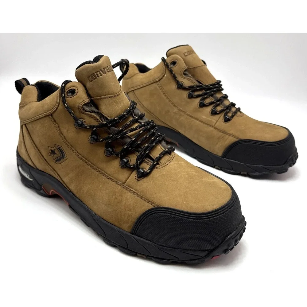 Converse Waterproof Composite Toe Leather Hiking Boots Men's 14 W ASTM F2413-05